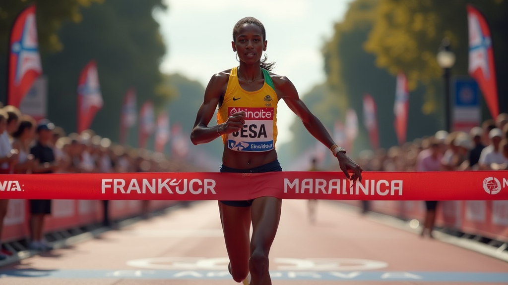 frankfurt marathon streckenrekord