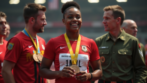 ausgezeichnet sportsoldatin