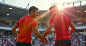 Die Dynamik zwischen Rivalität und Freundschaft im Sport (6/10)