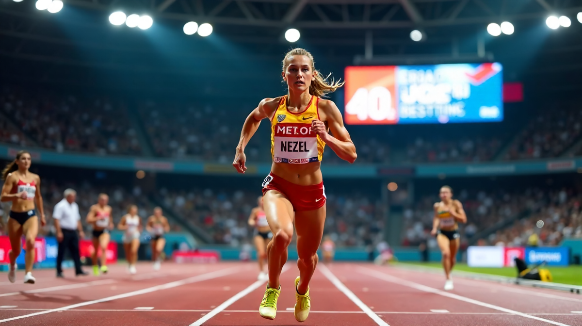 Die Faszination der Hallen-WM: Nele Weßels Weg zur Bestzeit und internationalem Erfolg