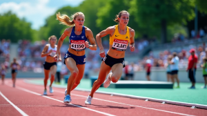 Die Sprint-Youngster: Philina Schwartz, Emma Goretzka und ihre Bestzeiten