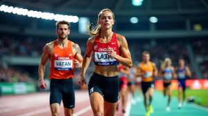 Wettkampfgeist und Emotionen: Die Leichtathleten des Init Indoor Meetings Karlsruhe