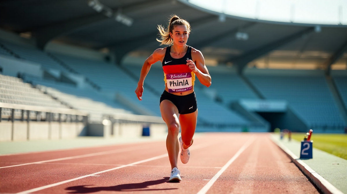 Philina Schwartz: Sprint-Phänomen, Deutsche Jahresbeste, Hallen-WM-Anwärterin